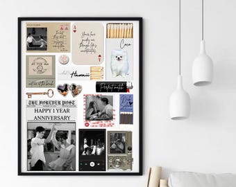 Editable Matchbook Poster Canva Template | Custom Printable Digital Download
