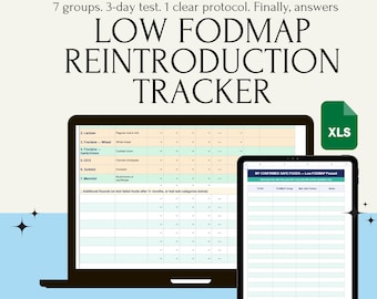 Low FODMAP Reintroduction Tracker