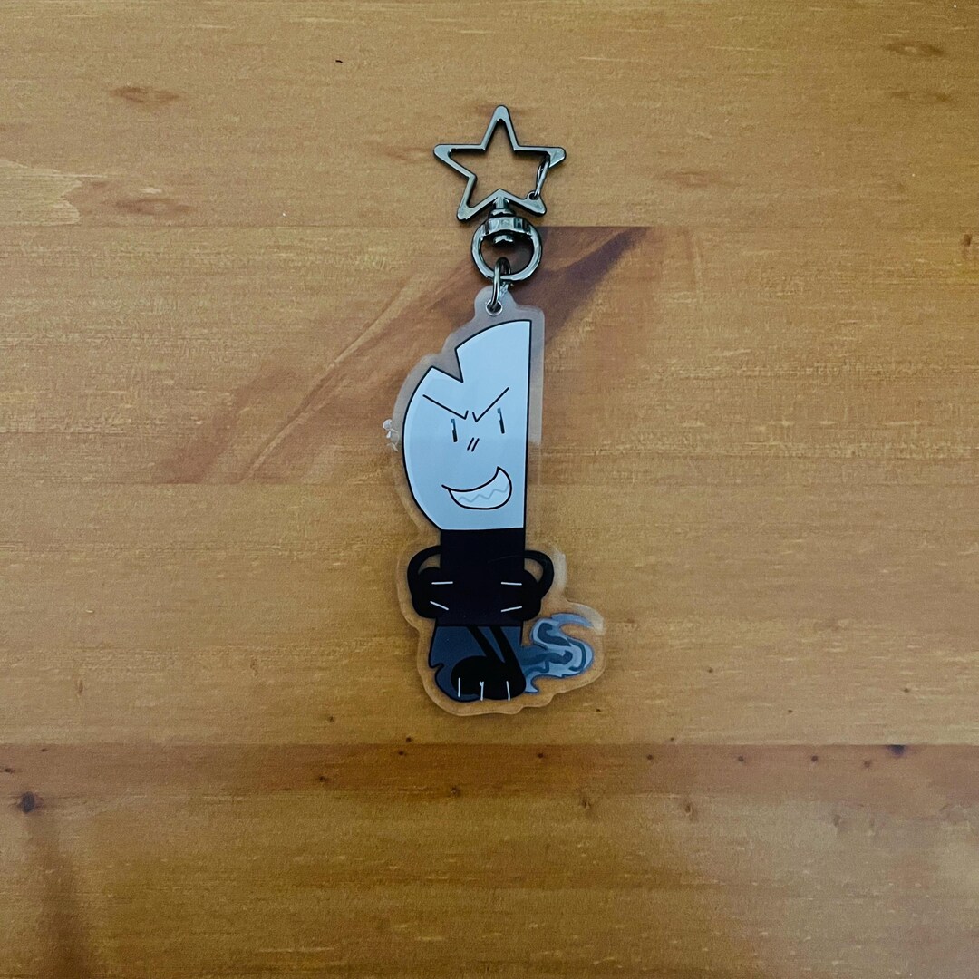Inanimate Keychains Knife Inanimate Insanity Double Sided Keychain - Etsy