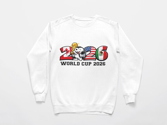 Snoopy Lifting the World Cup PNG SVG Bundle: USA World Cup 2026, Soccer Snoopy, Digital Download