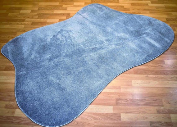 Gray Plush Area Rug Soft Shag Rug for Living Room Modern Bedroom Rug Large Area Rug Minimalist Turkish Rug Cozy Home Decor Carpet