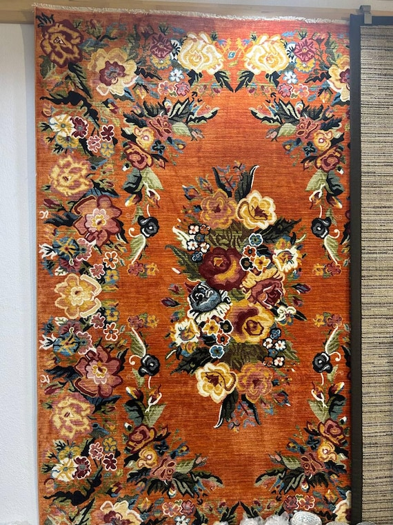Turkish traditional Luxury rug / Traditional Living Room Carpet