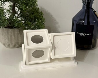 Spinning Magnetic Picture Holder STL – 51x51 mm Foto – 3D Printable – Digital Download