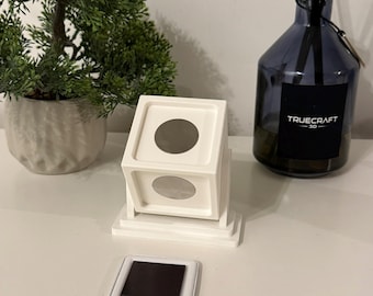 Spinning Magnetic Picture Holder STL – 51x51 mm Foto – 3D Printable – Digital Download