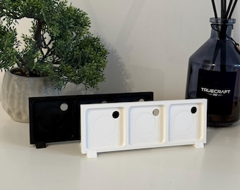 3D Printable Magnetic Photo Frame – 51x51mm Square Picture Holder (STL File)