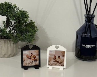 Heart Photo STL – 3D Printable Magnetic Picture Frame for 5x5 cm Photo