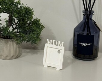 Mum Photo Frame STL | 3D Printable Magnetic Picture Holder 50x50mm