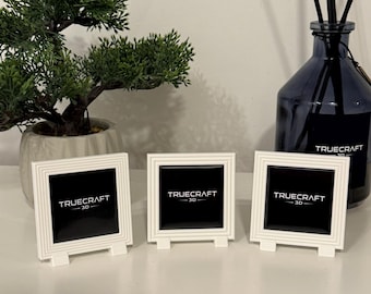 Photo Frame STL – 3D Printable Picture Holder for 2x2 Inch Photos – Digital Download
