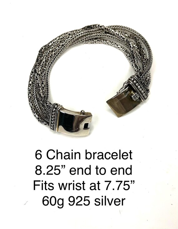 Solid Silver Vintage Bracelets - image 10