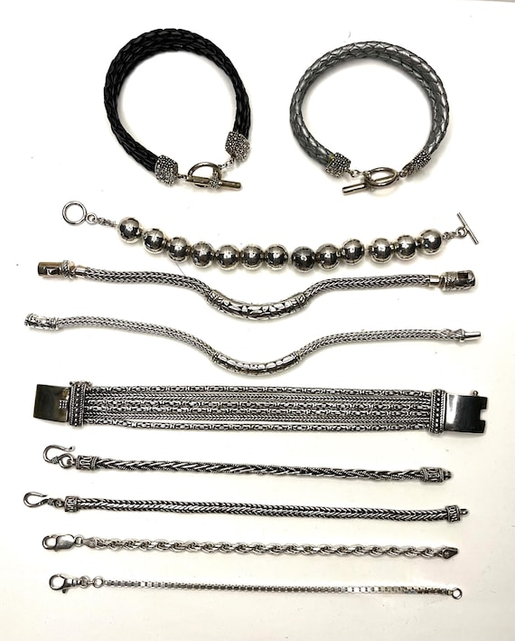 Solid Silver Vintage Bracelets - image 1