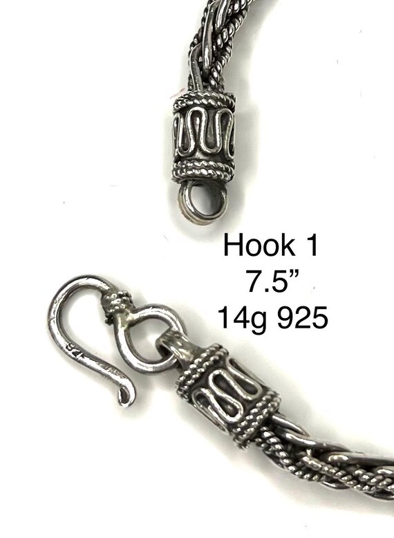 Solid Silver Vintage Bracelets - image 14