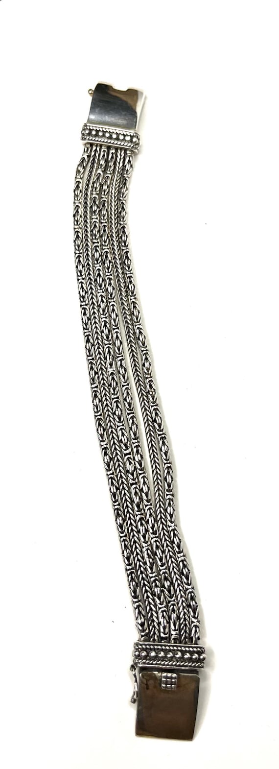 Solid Silver Vintage Bracelets - image 11