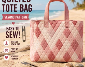 DIY Tote Bag Sewing Pattern