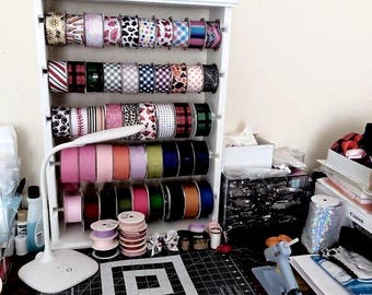 Ribbon Spool rack Free Shipping. Please read description