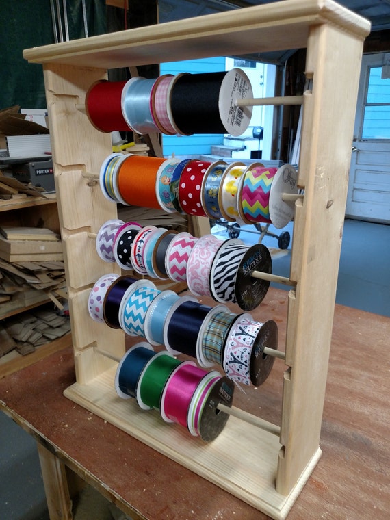 Spool Ribbon Holder Storage Washi Tape Holder, Rack Wire Organizer