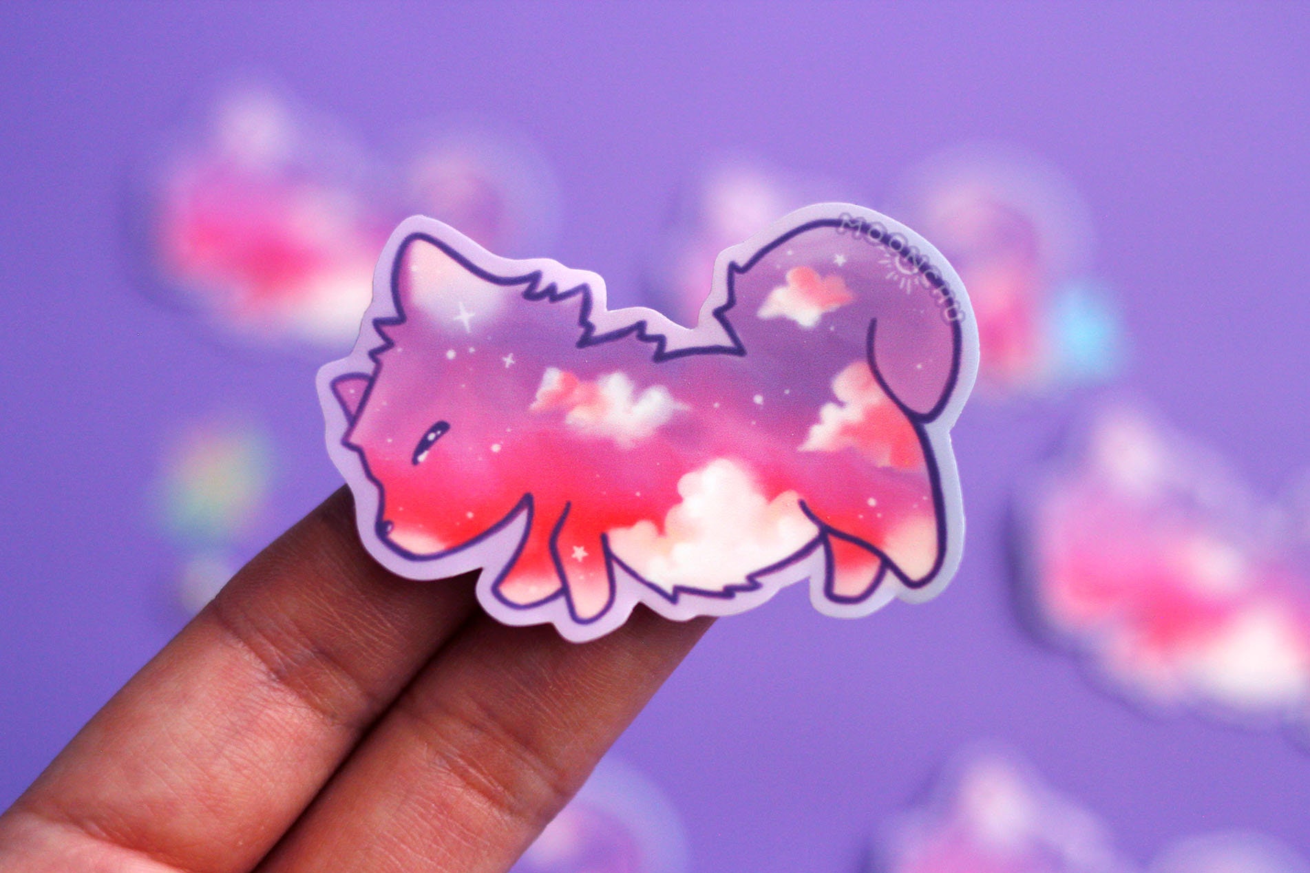 Sleepy Puppy Die Cut Vinyl Sticker | STICKER | Cute Puppy Sticker, Dog ...