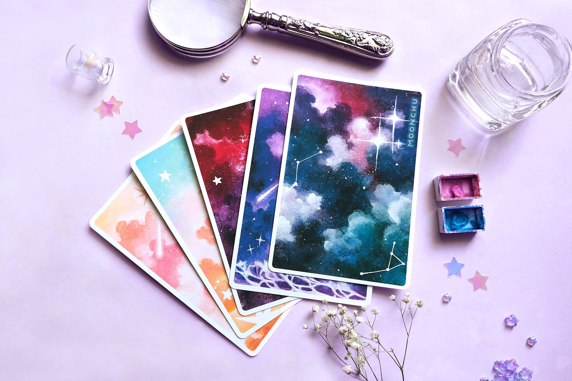 Postcards From the Aether Space Art Prints | MIXED MEDIA ART | Space ...
