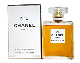New Chanel N5 Paris Eau De Parfum 3.4 oz 100 ml Women's Spray