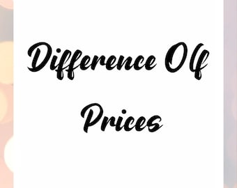 Make up the difference