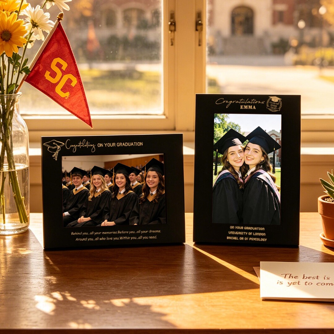 Personalized Graduation Photo Frame ,custom Wooden Picture Frame ...