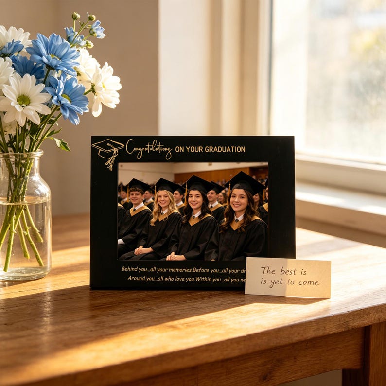 Personalization Grad Photo Frame Personalized Graduation Photo Frame ,custom Wooden Picture Frame ...