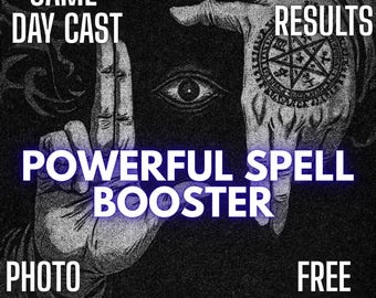 POWERFUL CUSTOM BOOSTER | premium spell booster | spell booster cast | increase spell power | spell boost