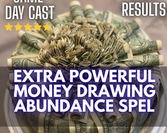 Money Drawing & Abundance Spell | Same Day Powerful Casting for Wealth, Debt Clearing, Cash Flow