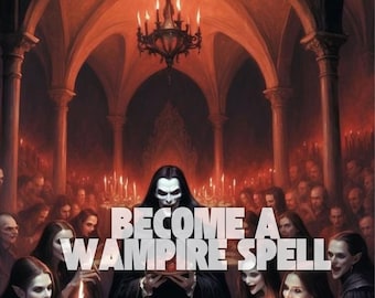 Vampire Archetype Spell – Night Energy, Magnetic Presence & Shadow Power Alignment