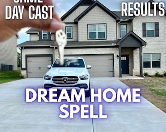 Powerful Dream Home Spell - Manifest Your Ideal House within 24 Hours - Property & Abundance Ritual