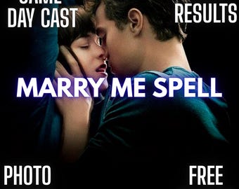Marry Me Spell Ritual, Manifest Marriage Fast, Commitment and Love Ritual, Binding Love Spell, Deep Connection Ritual