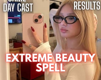 Extreme Glow Up Beauty Spell | Siren Glamour & Aphrodite Magnetism | Irresistible Beauty Transformation Power | Digital Spell