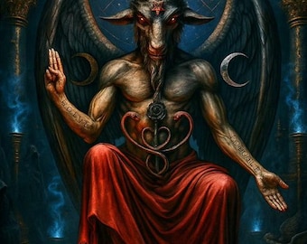 Lucifer Pact Spell - Wealth, Success & Illumination Ritual, Dark Lord Manifestation, Personal Sovereignty