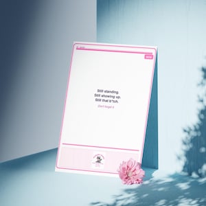 Mamma-bekräftelsekort – Svärmande, rolig självvårdslek (utskrivbar nedladdning)