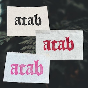 Parche ACAB LinoPrint