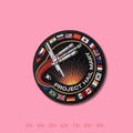 Project Hail Mary Embroidered Iron On, Sew On, Loop & Hook Velco Patch Space Mission Sci-Fi Rocket Patch product logo