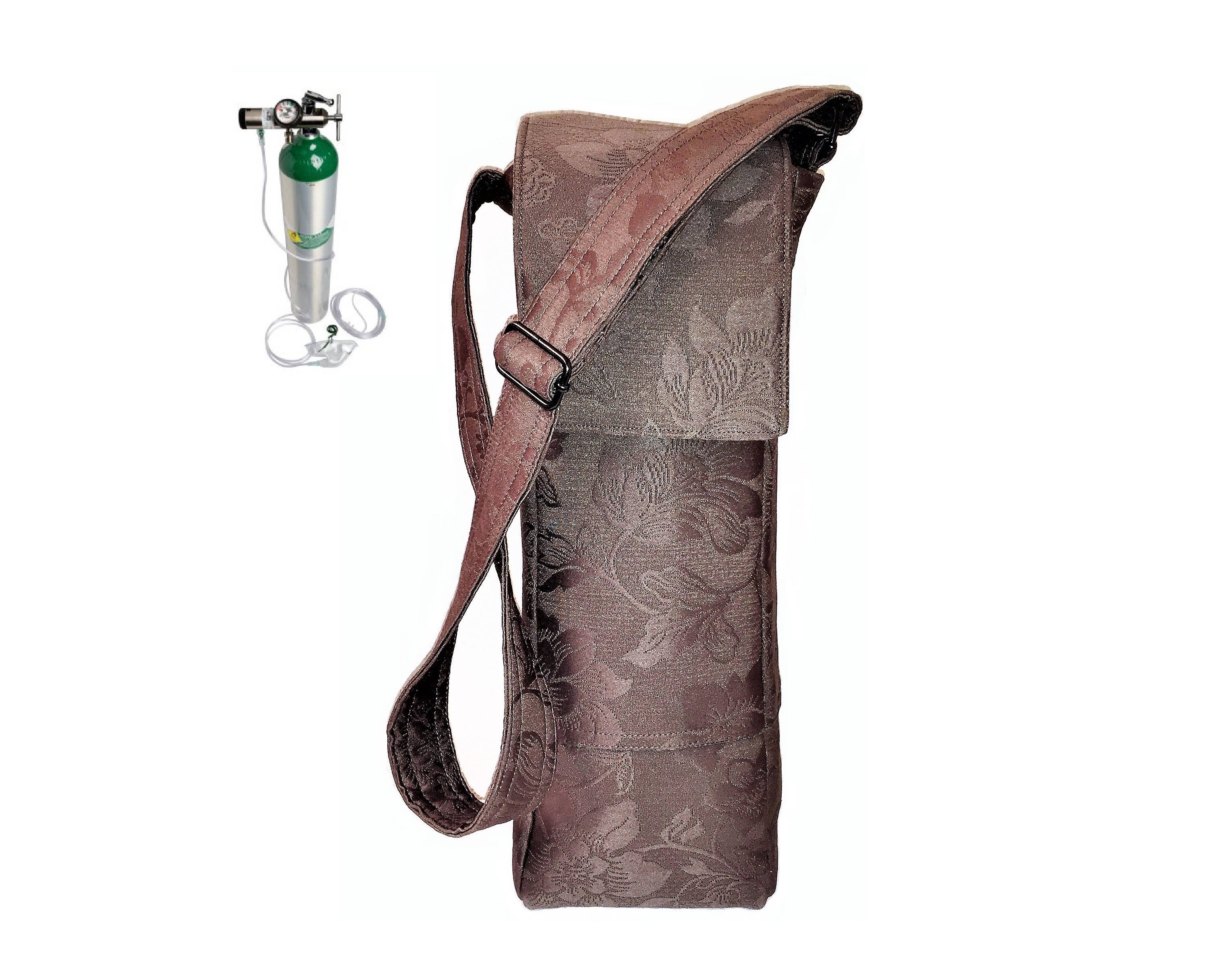 Oxygen Tank Bag a Handmade Designer Carrier Bag Fabric