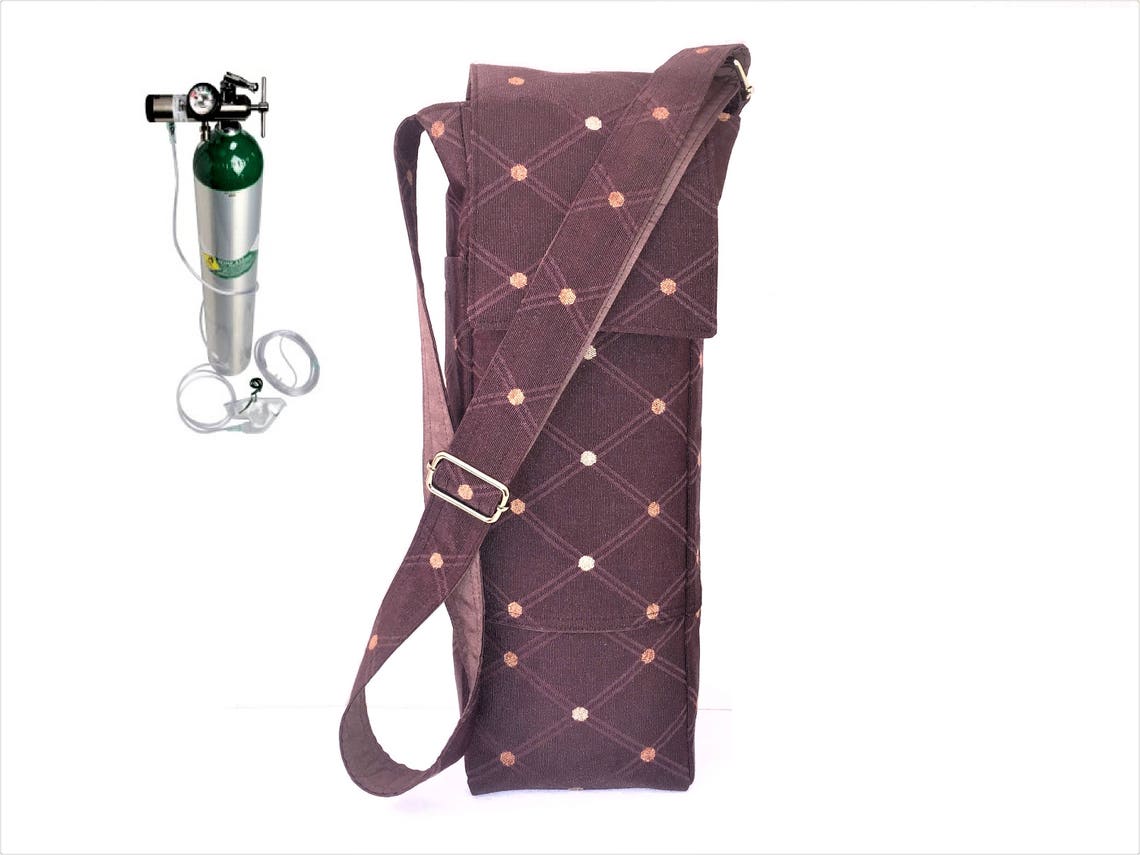 Oxygen Tank Bag a Handmade Designer Carrier Etsy