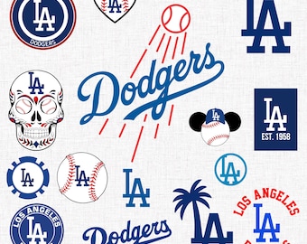 Dodgers SVG, Dodgers PNG, Dodgers-Logo SVG, Digitaler Download