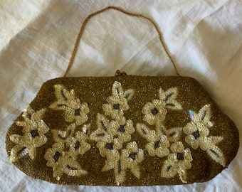 Vintage JOSEF beaded evening bag