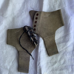 Antique Leather Spats