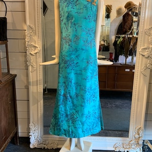 1960s silk cheongsam | Size Small