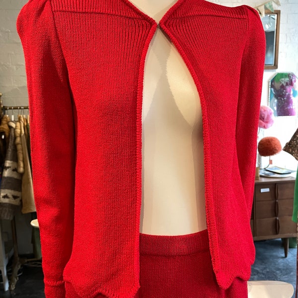 2 Piece St.John Knit Suit | Size S-M