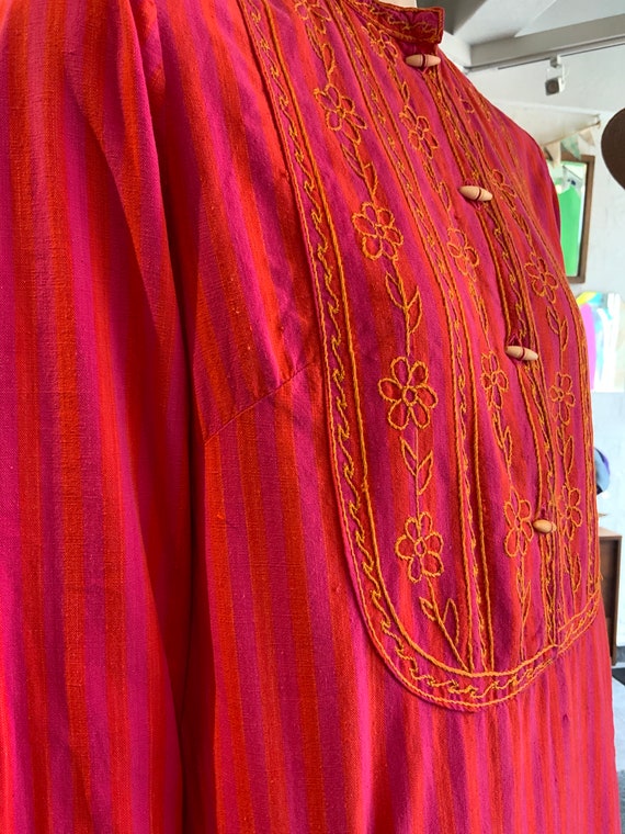 1970s Gonzalo Bauer dress, Girasol, cotton, cafta… - image 7