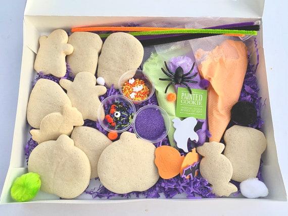 DIY Halloween Sugar Cookie Decorating and Craft Kit