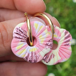 Pendientes “Pétalos Rosas”