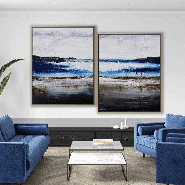 Modern Coastal Art - Etsy
