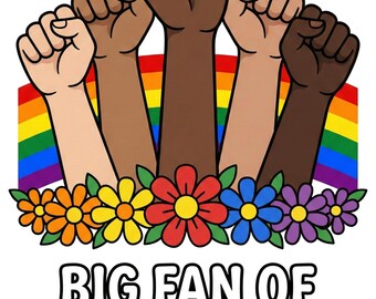 Grote fan van mensenrechten PNG, sublimatie van sociale rechtvaardigheid, gelijkheid eenheid vuist, diversiteit inclusie kunst, mensenrechtenactivist digitale download