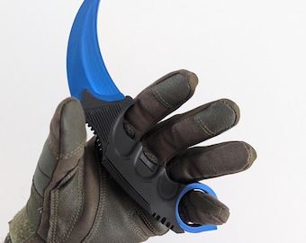 Replica del coltello CS2/CSGO Karambit – Pezzo da esposizione e da collezione (disponibili più colori)
