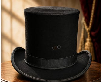オペラハット シルクハット Opera Hat 山高帽 アンティーク 折りたたみ アンティークフランス製シルクトップハット：折りたたみ式オペラハット