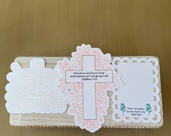 He Is Risen—Luxury Easter Christian Stationery Set (set of 4)